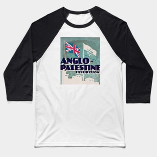 1933 Anglo Palestine Exhibition Poster Baseball T-Shirt